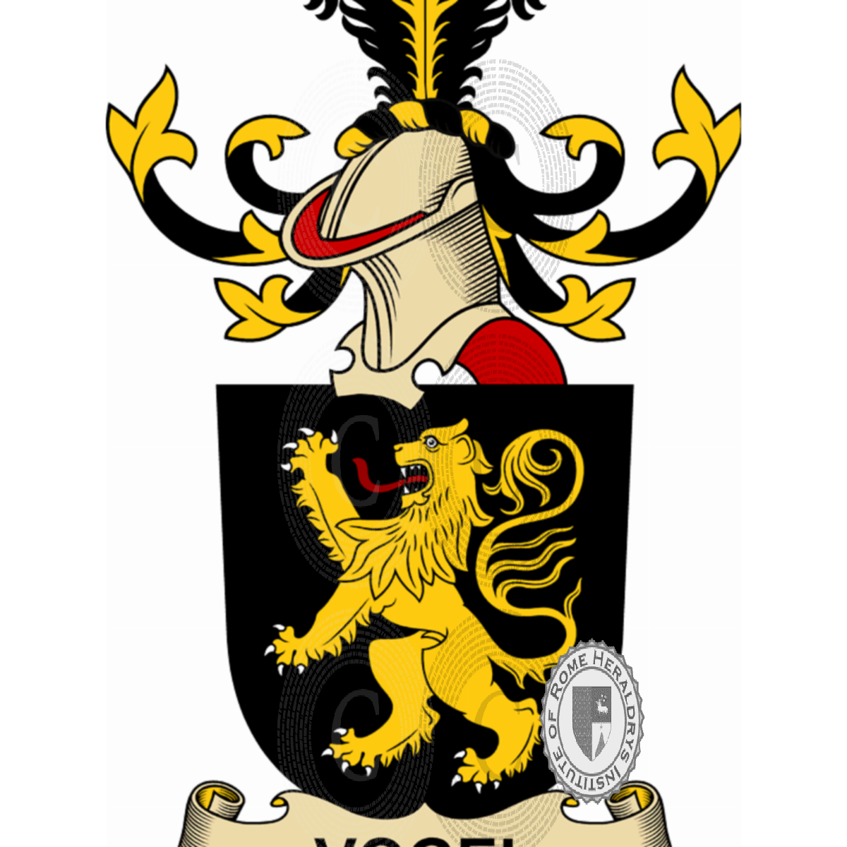 Coat of arms of familyVogel