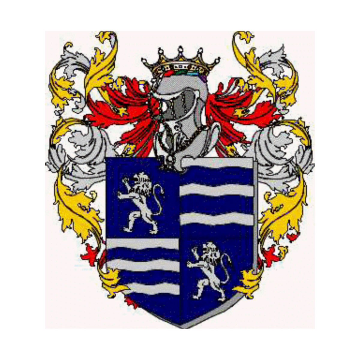 Coat of arms of familyRossi Delle Onde, Rossi delle Onde