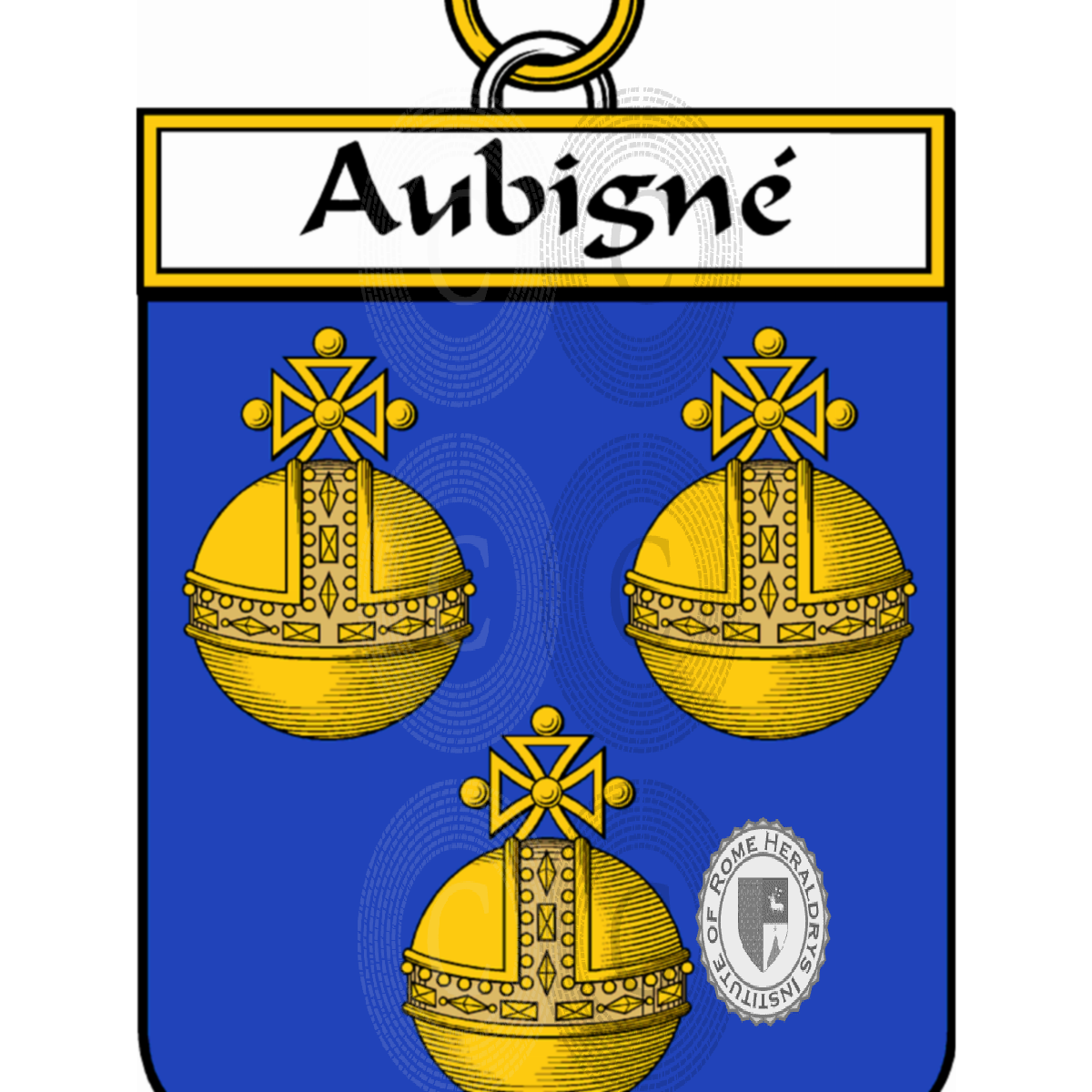 Wappen der FamilieAubigné