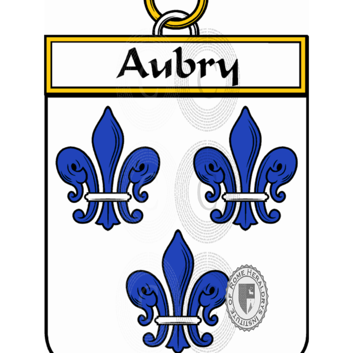 Wappen der FamilieAubry