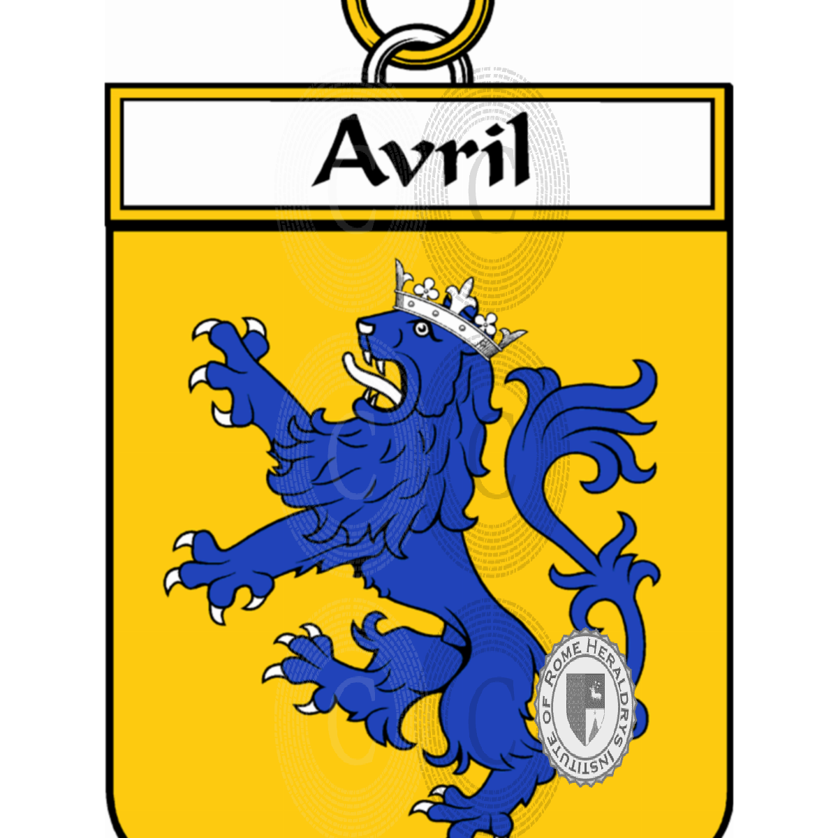 Coat of arms of familyAvril