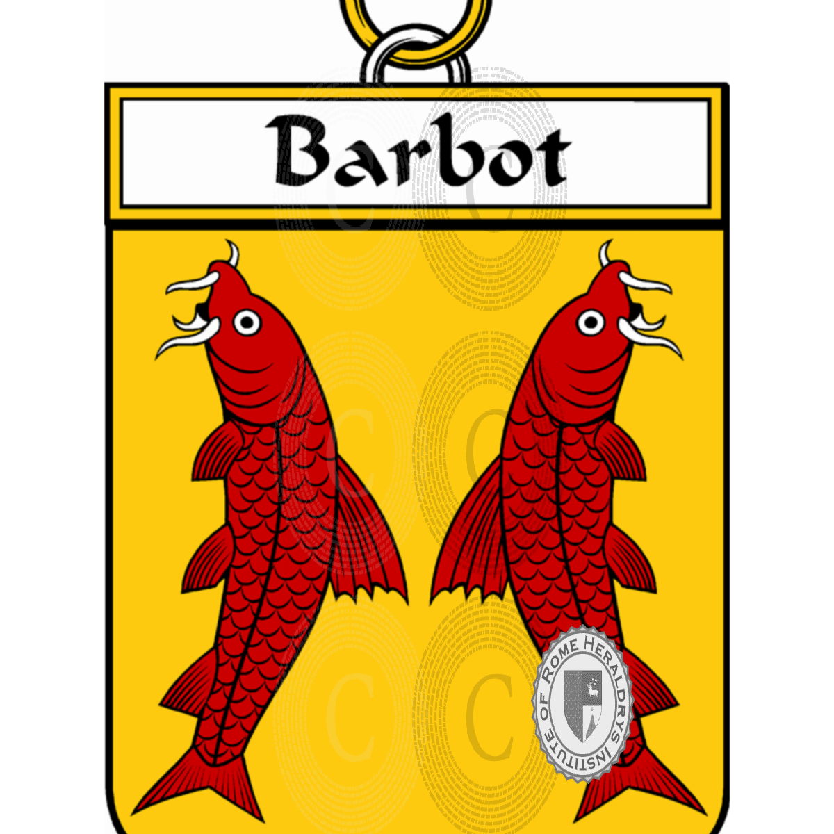 Coat of arms of familyBarbot