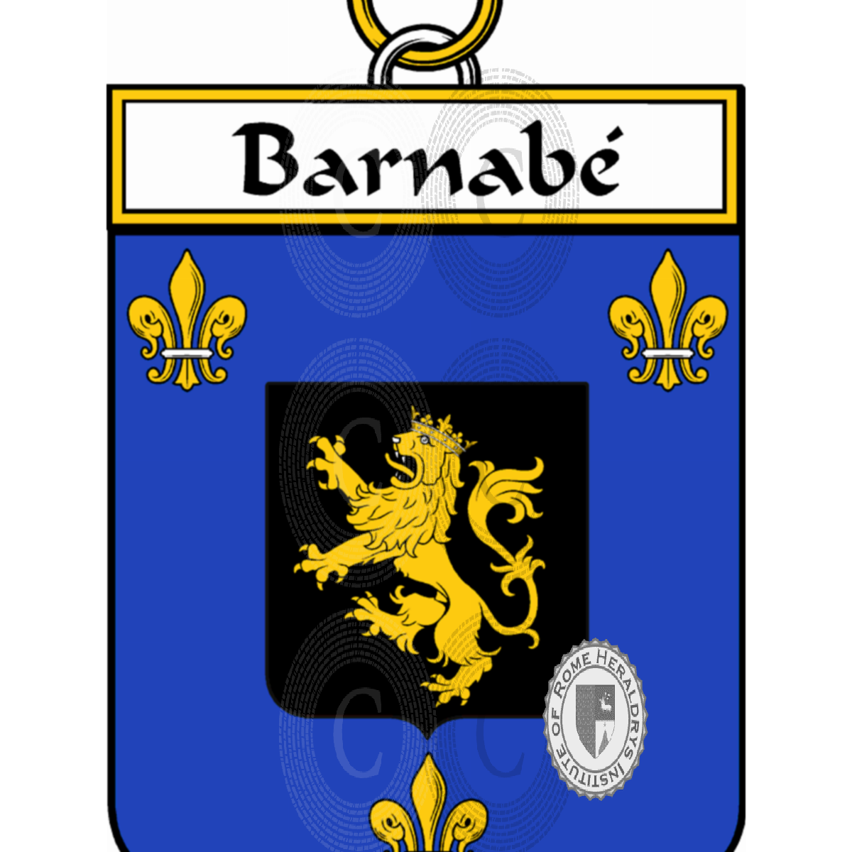 Coat of arms of familyBarnabé