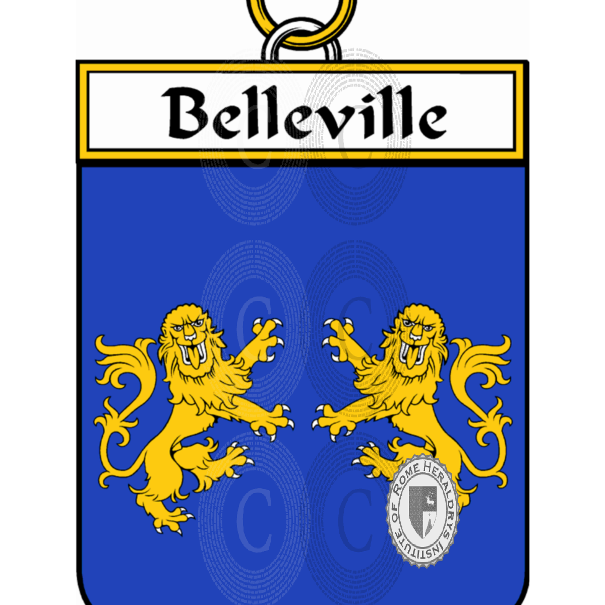Brasão da famíliaBelleville