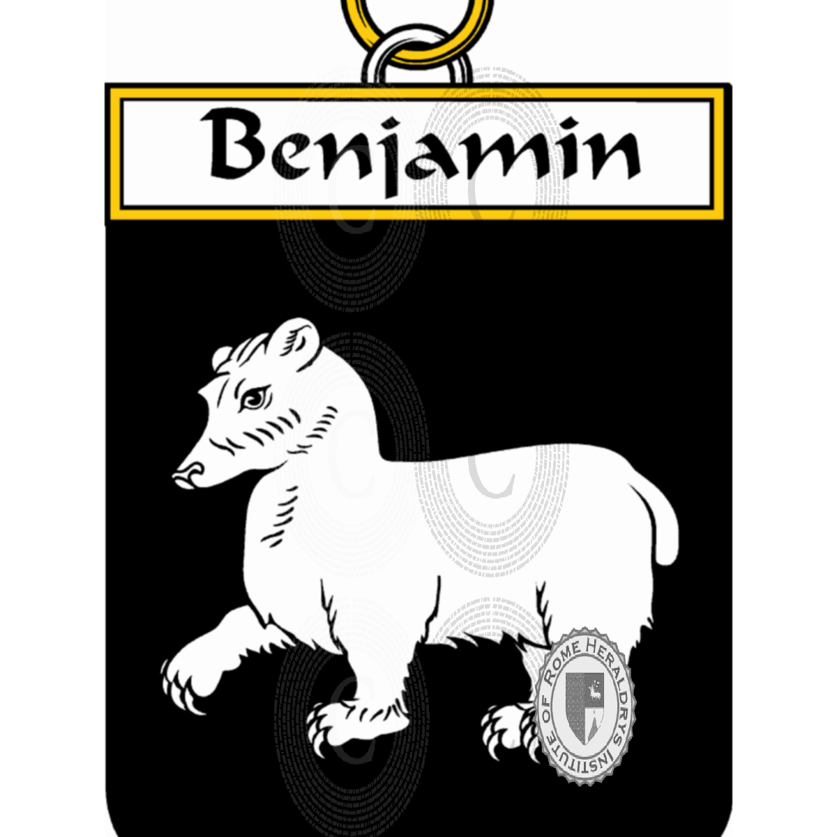 Coat of arms of familyBenjamin