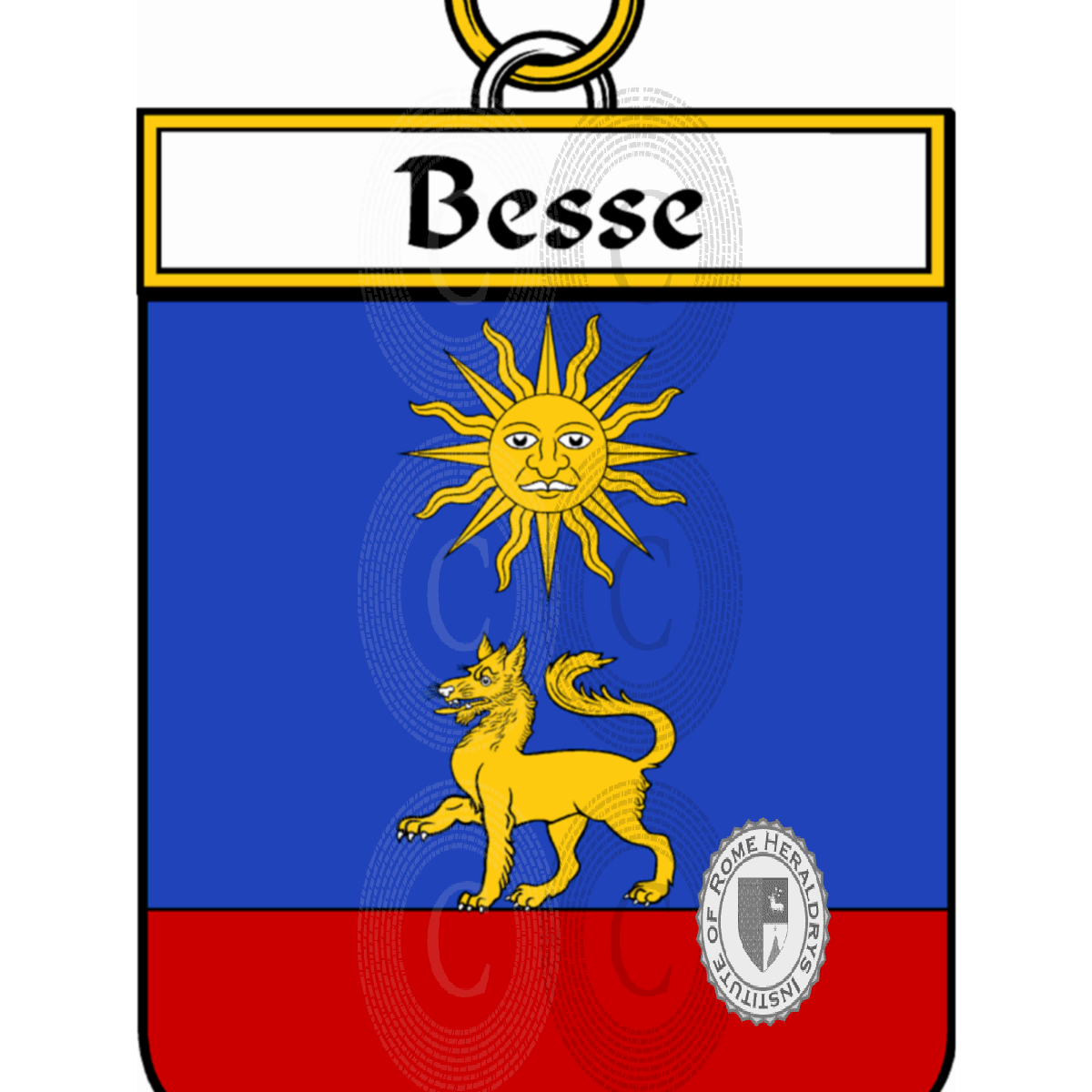 Coat of arms of familyBesse