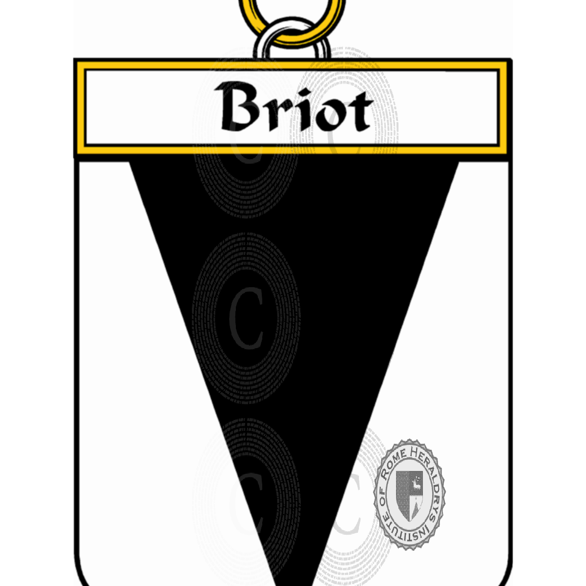Coat of arms of familyBriot