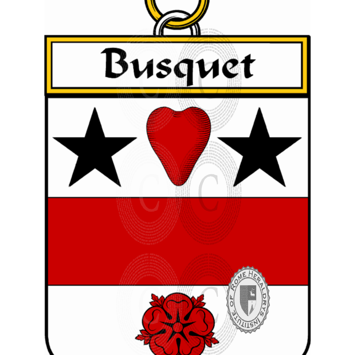 Coat of arms of familyBusquet