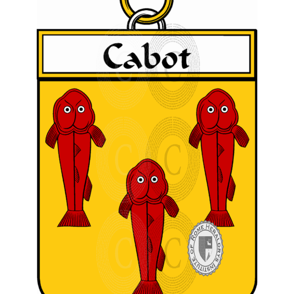 Coat of arms of familyCabot