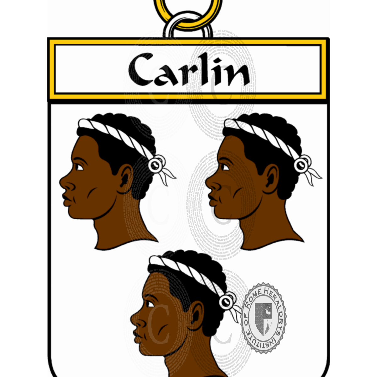 Coat of arms of familyCarlin
