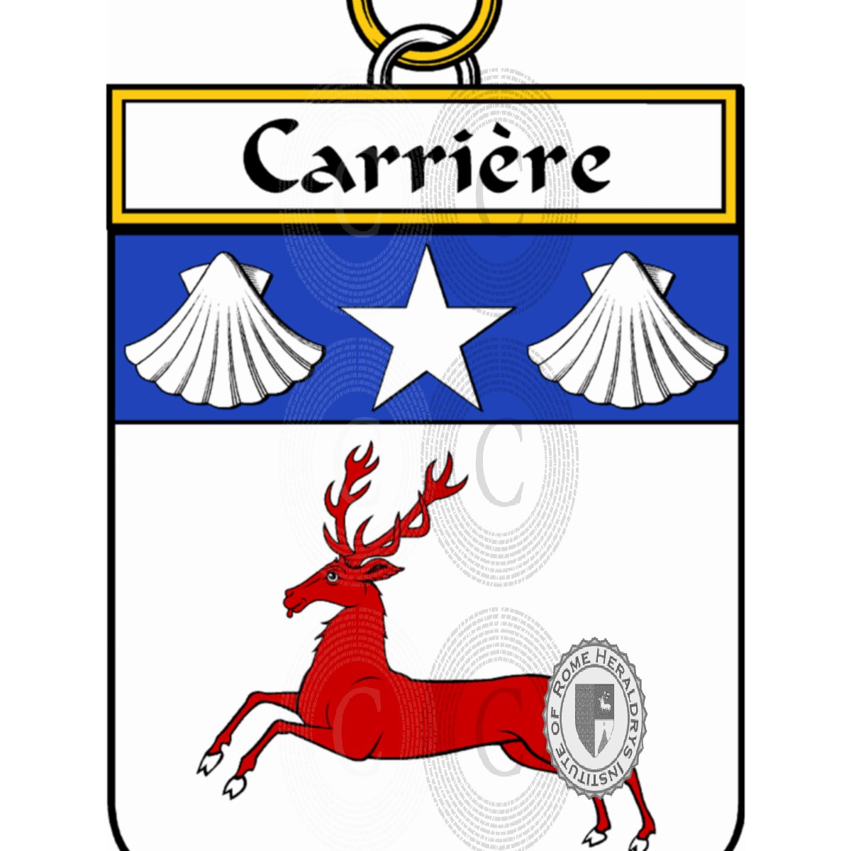 Coat of arms of familyCarrière