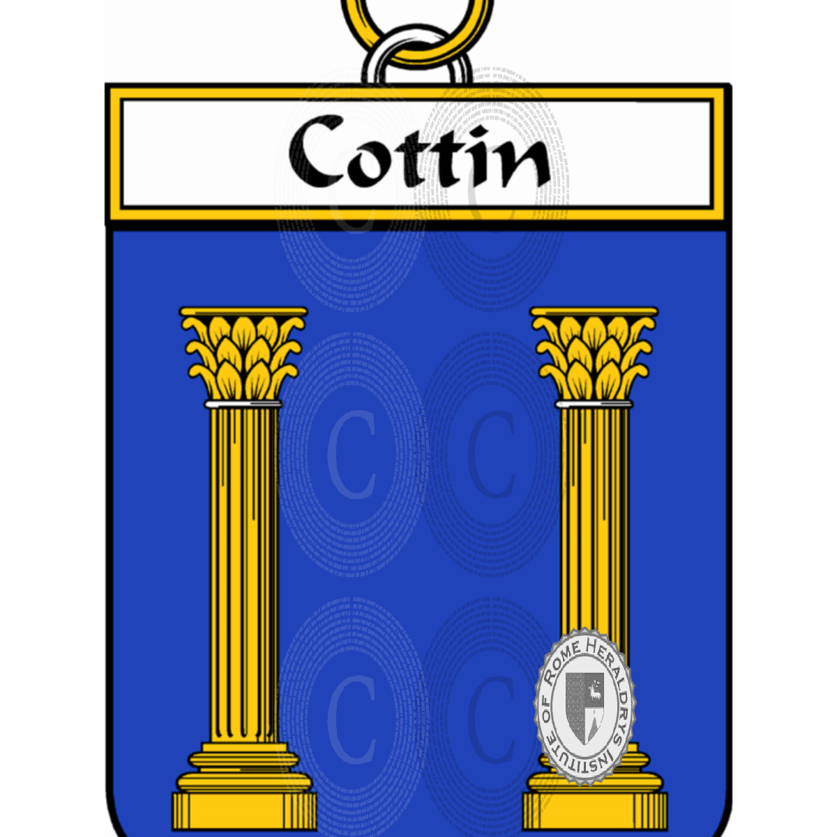 Escudo de la familiaCottin