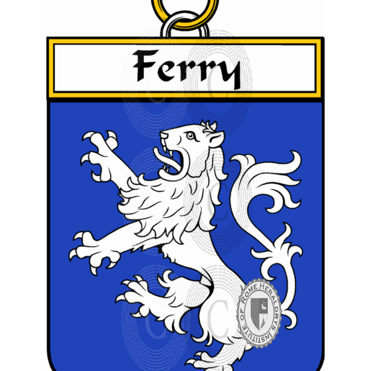 Escudo de la familiaFerry