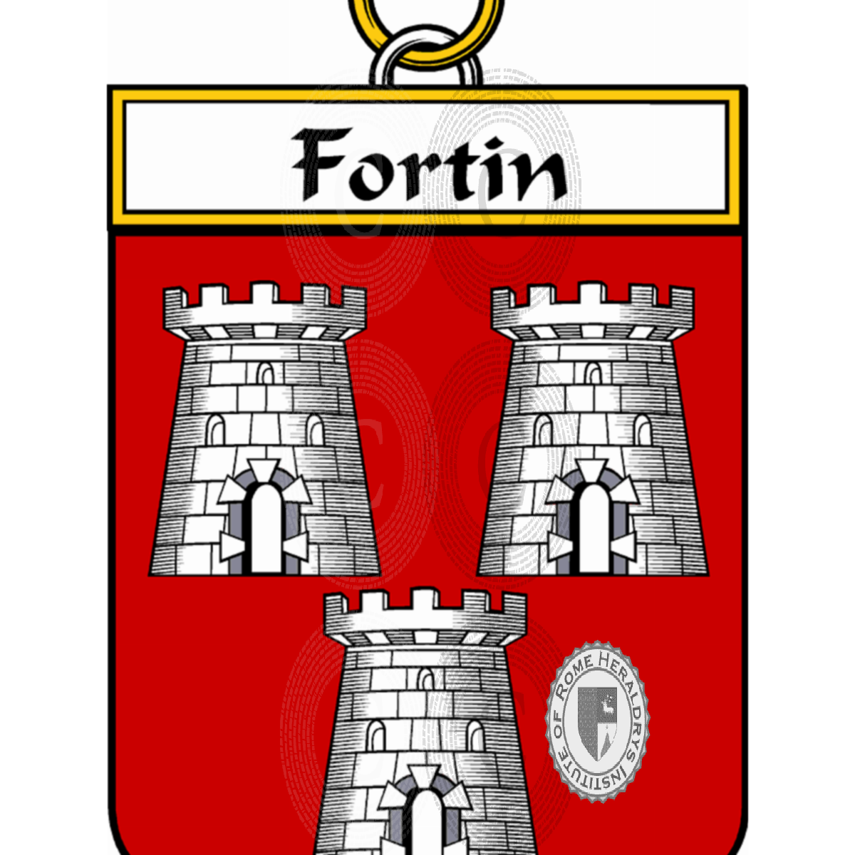 Escudo de la familiaFortin