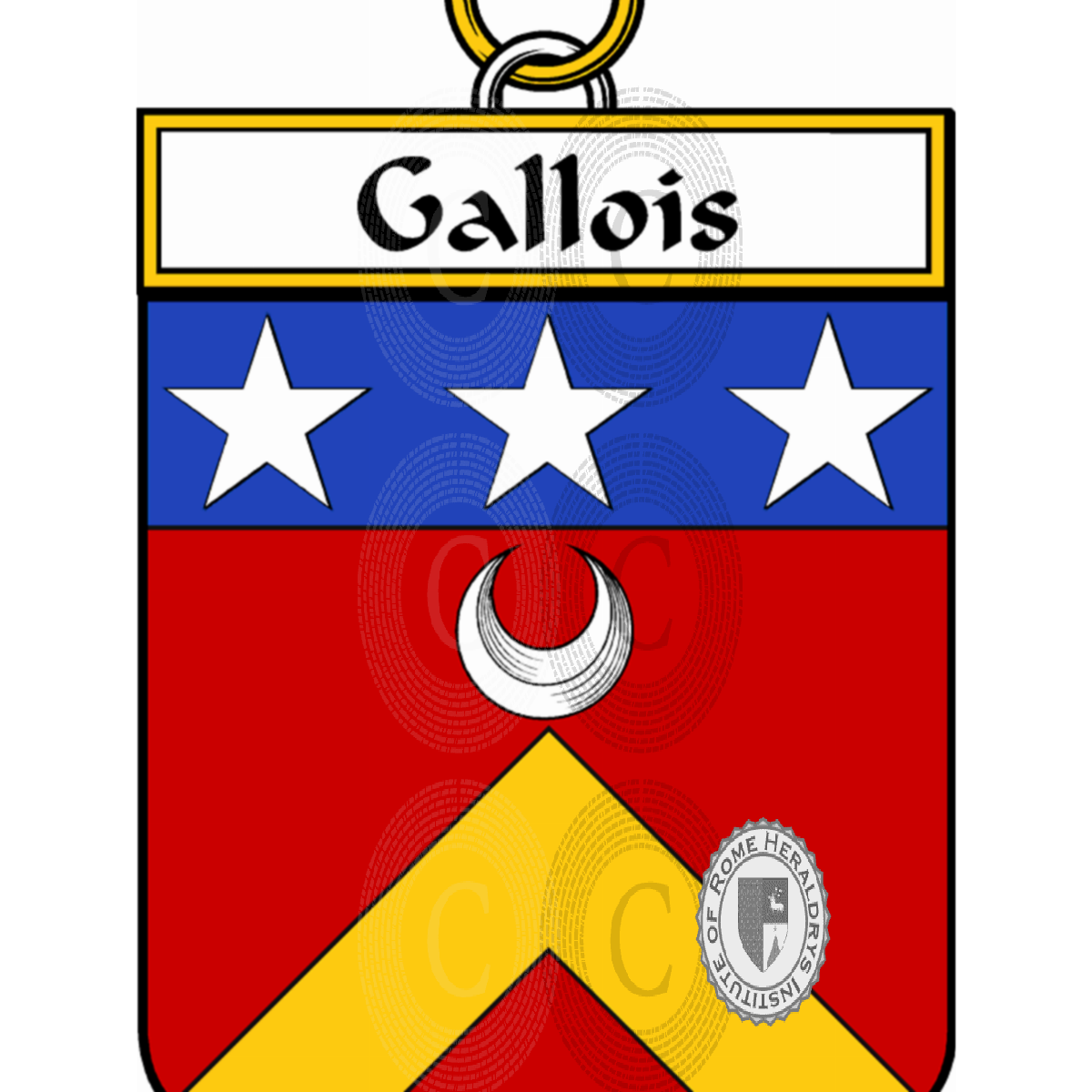 Coat of arms of familyGallois