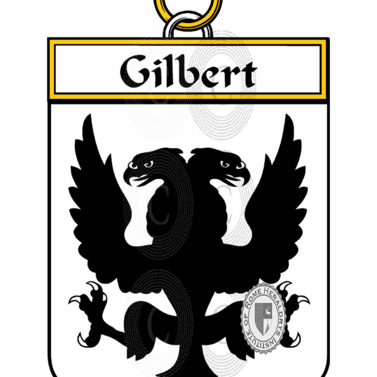 Escudo de la familiaGilbert