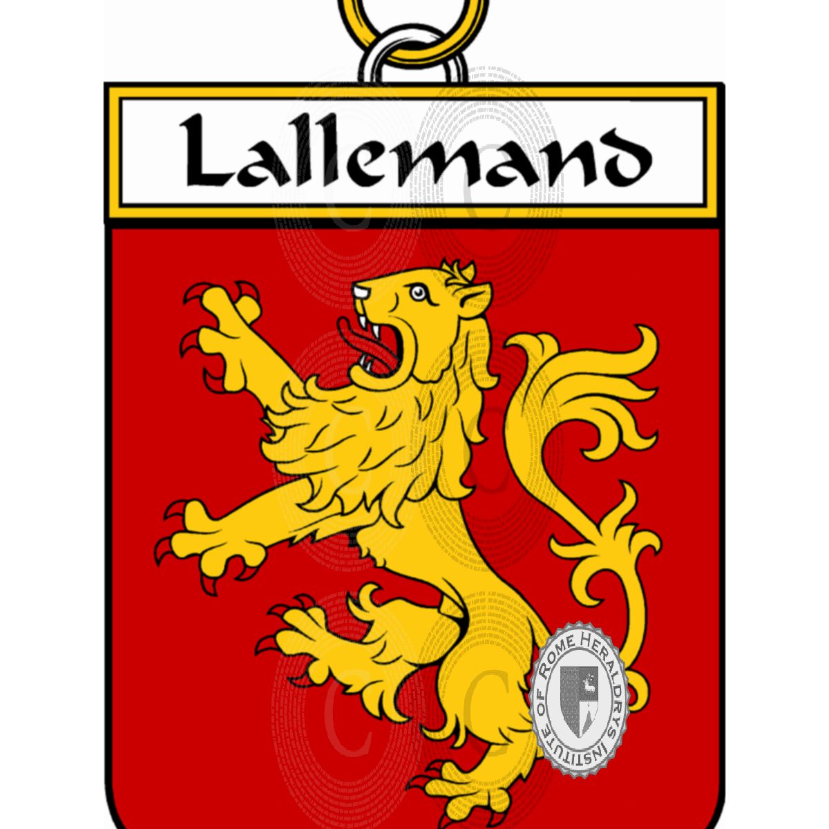 Escudo de la familiaLallemand