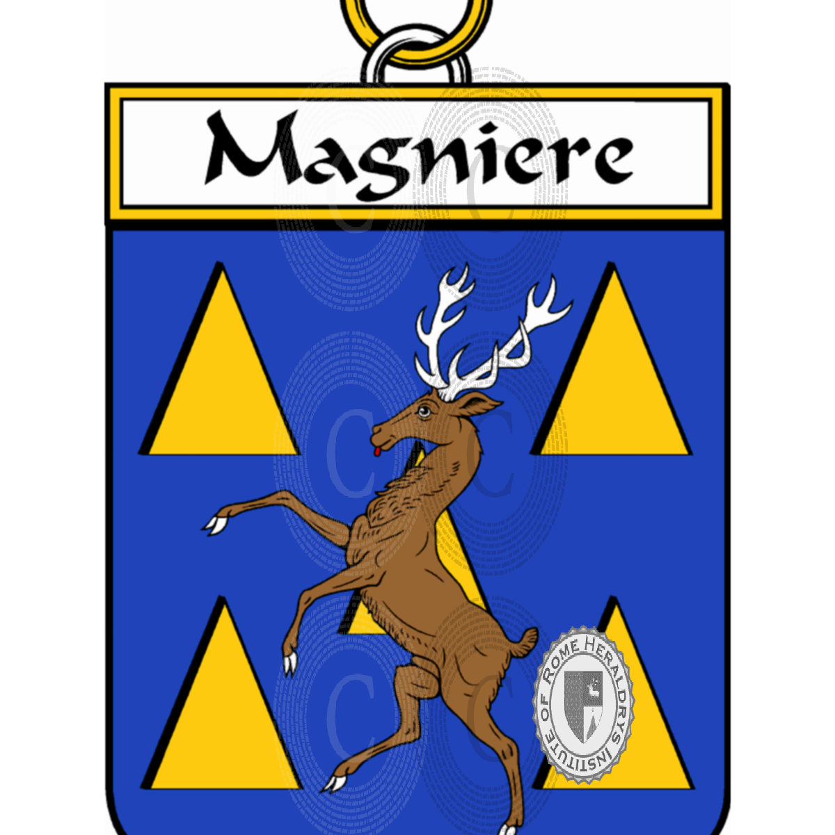 Wappen der FamilieMagniere