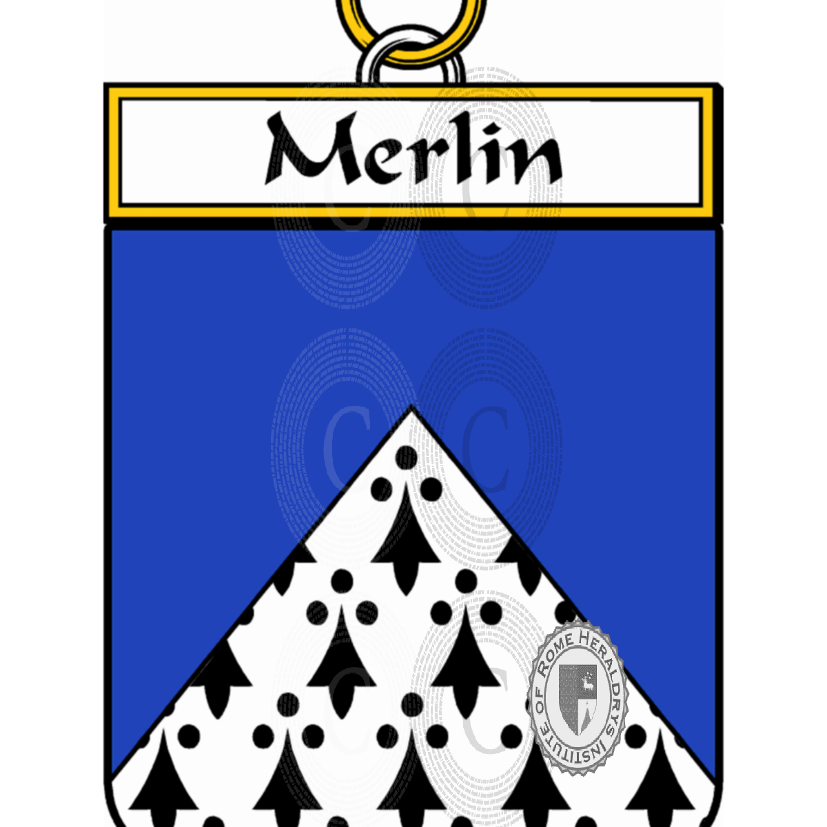 Coat of arms of familyMerlin
