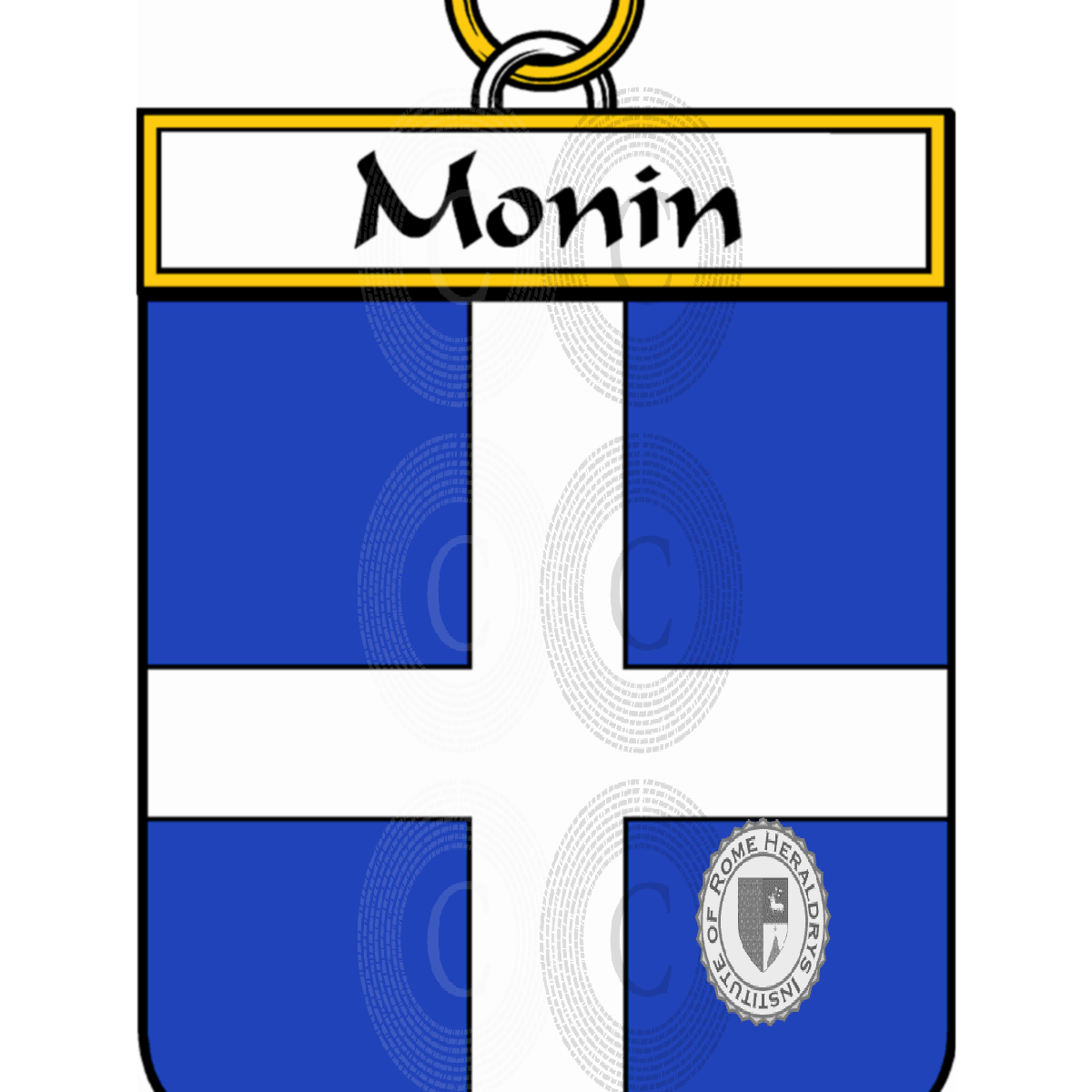 Escudo de la familiaMonin