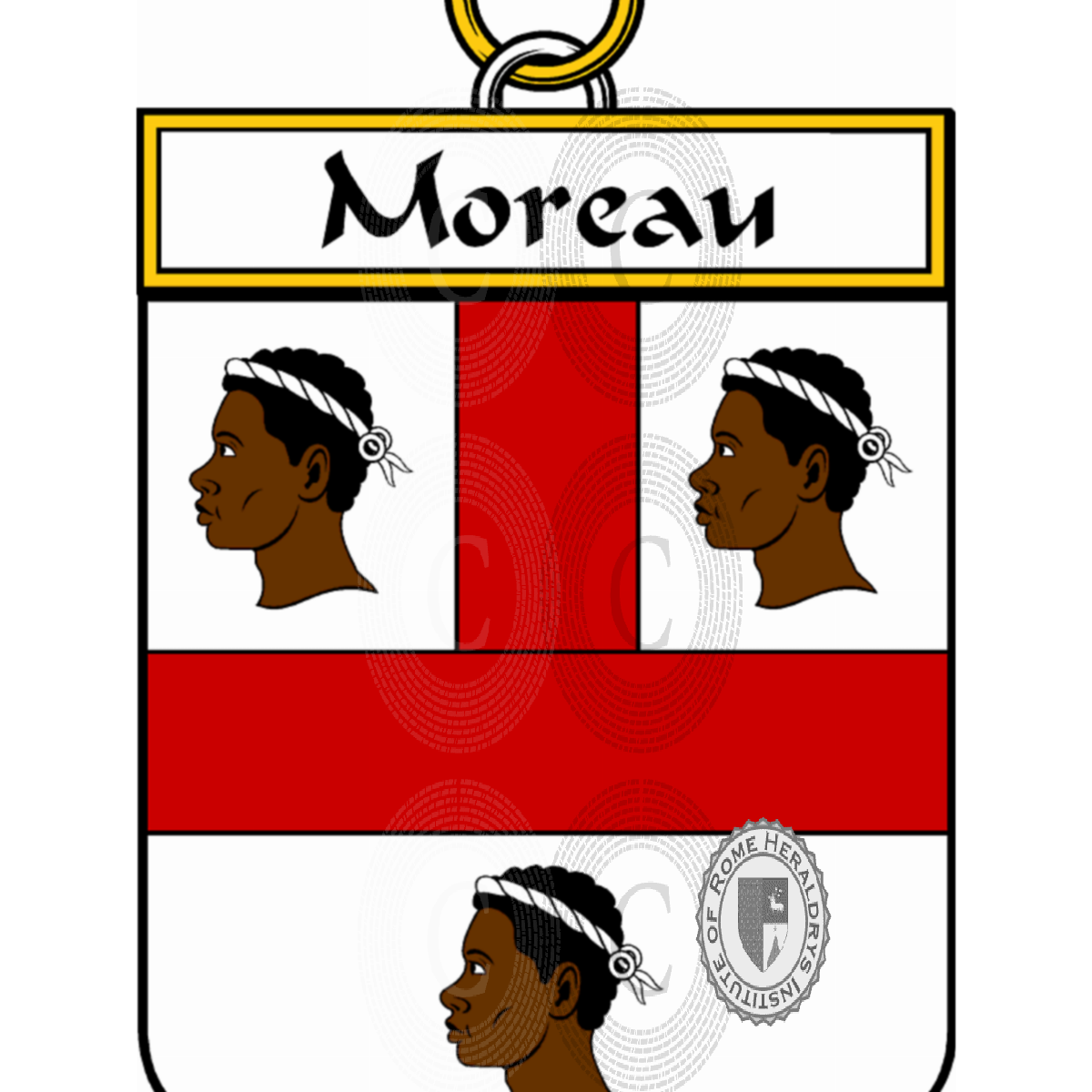Coat of arms of familyMoreau