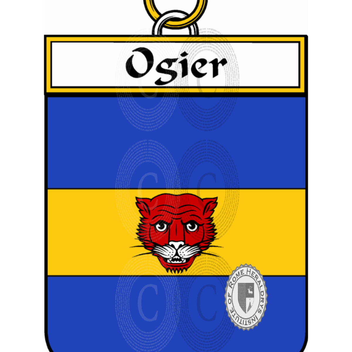 Coat of arms of familyOgier