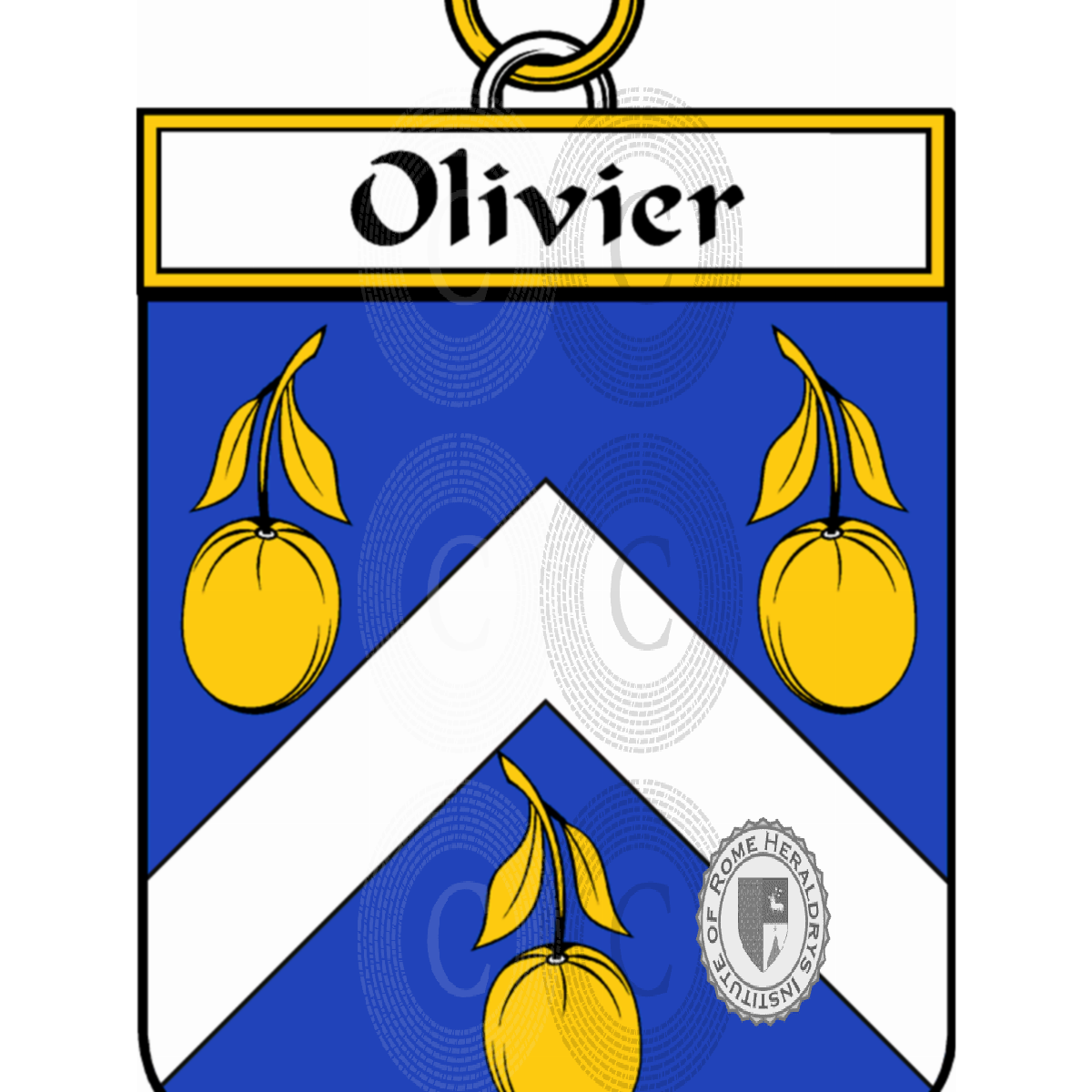 Escudo de la familiaOlivier