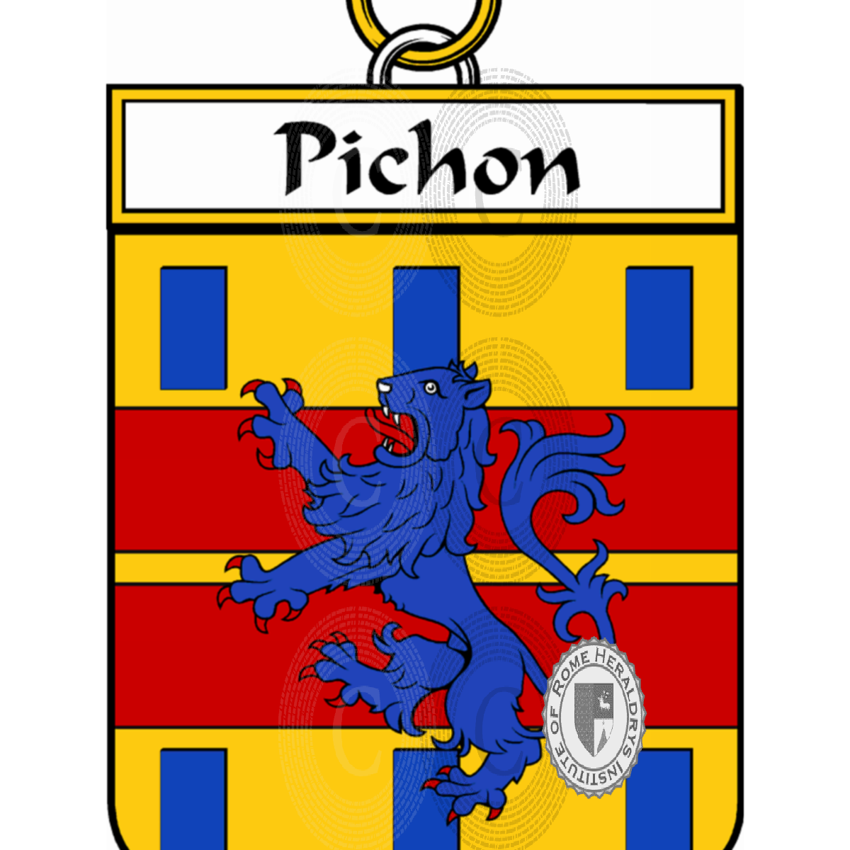 Escudo de la familiaPichon