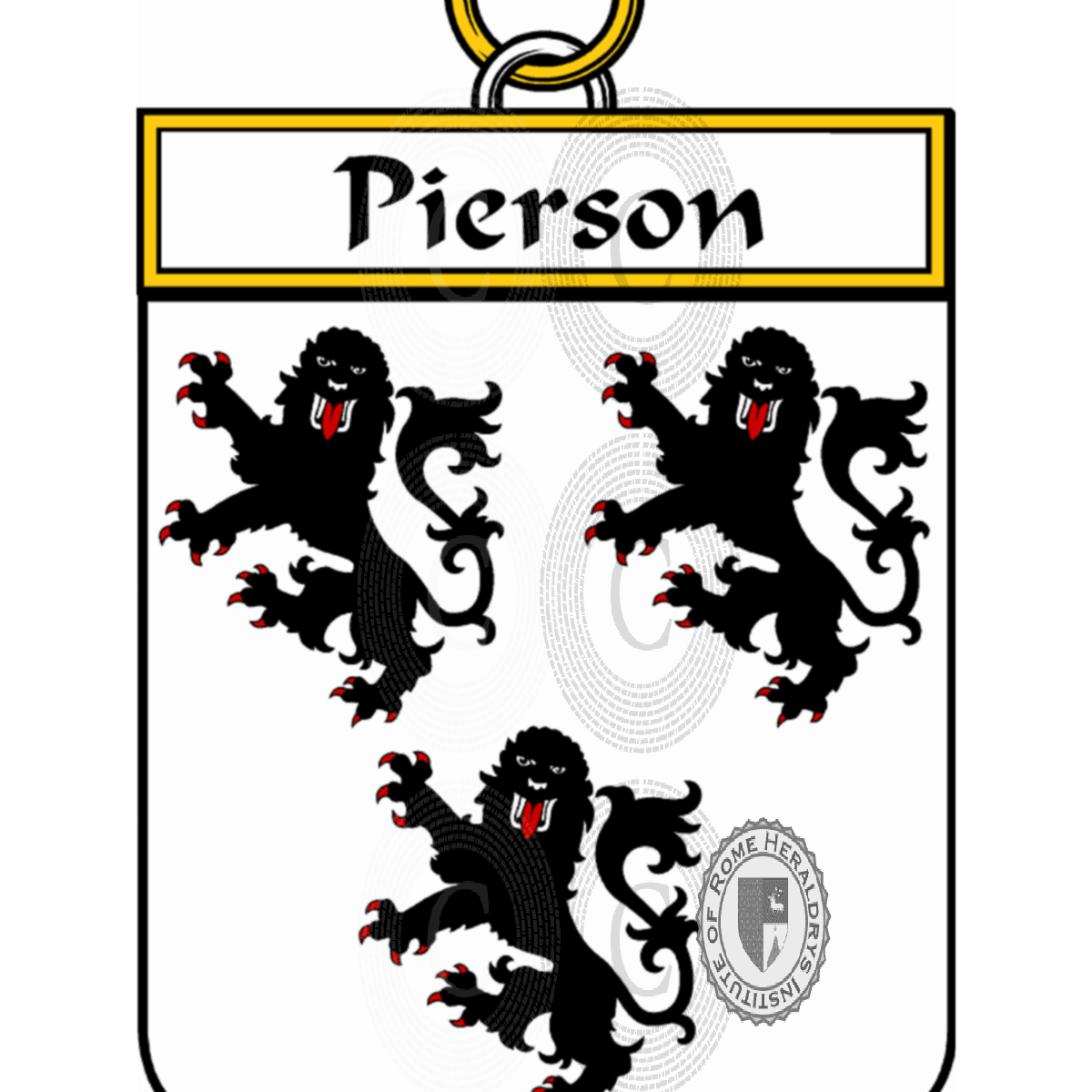 Coat of arms of familyPierson