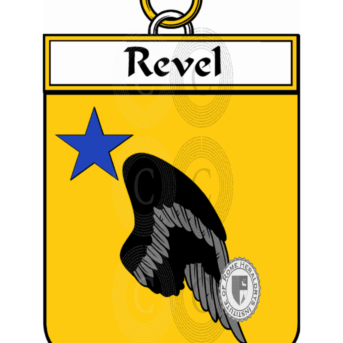 Escudo de la familiaRevel