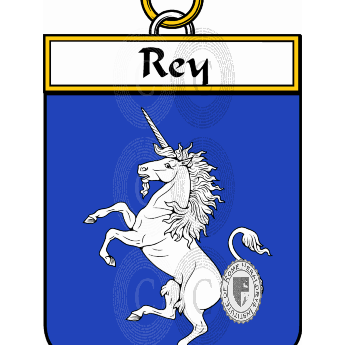 Coat of arms of familyRey