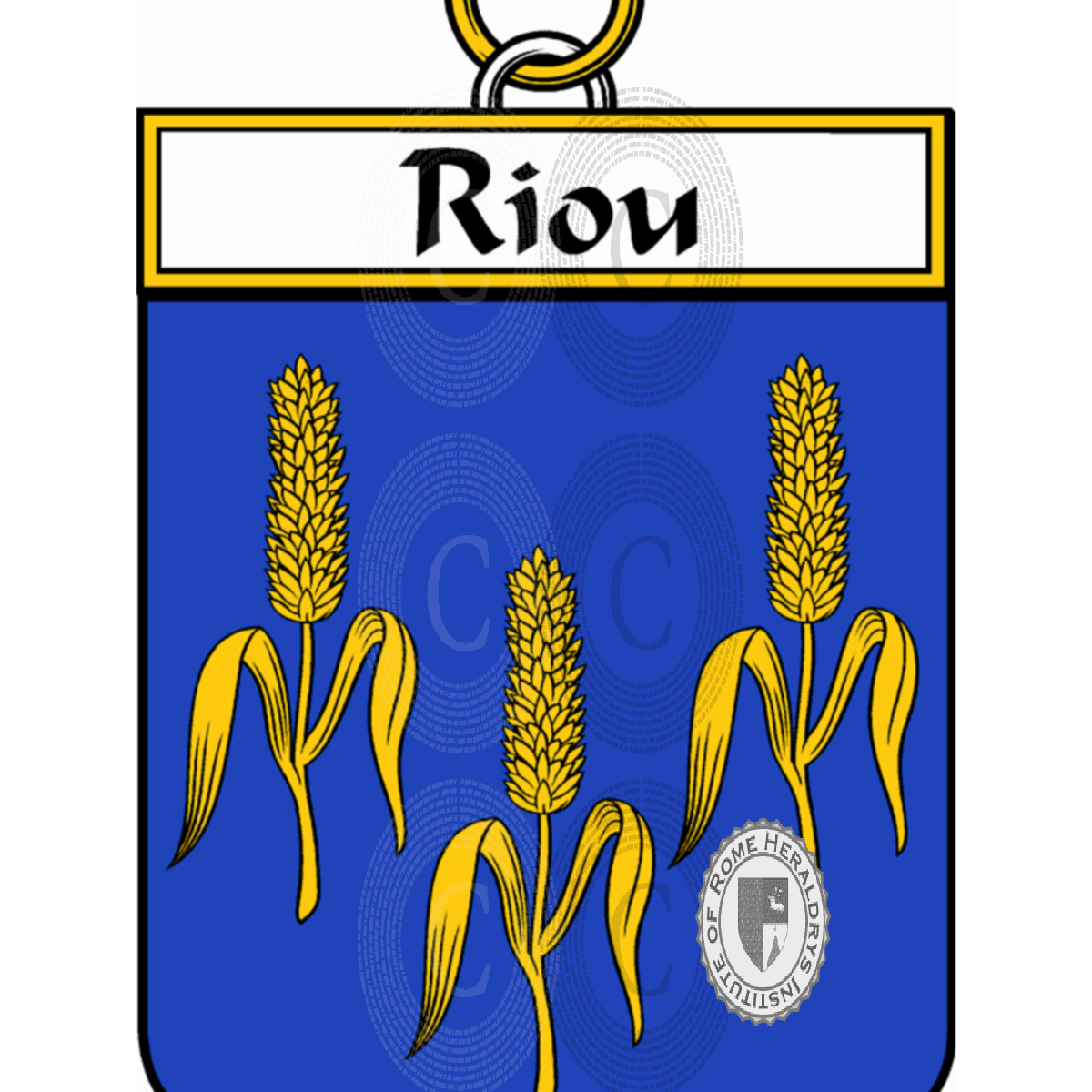 Coat of arms of familyRiou