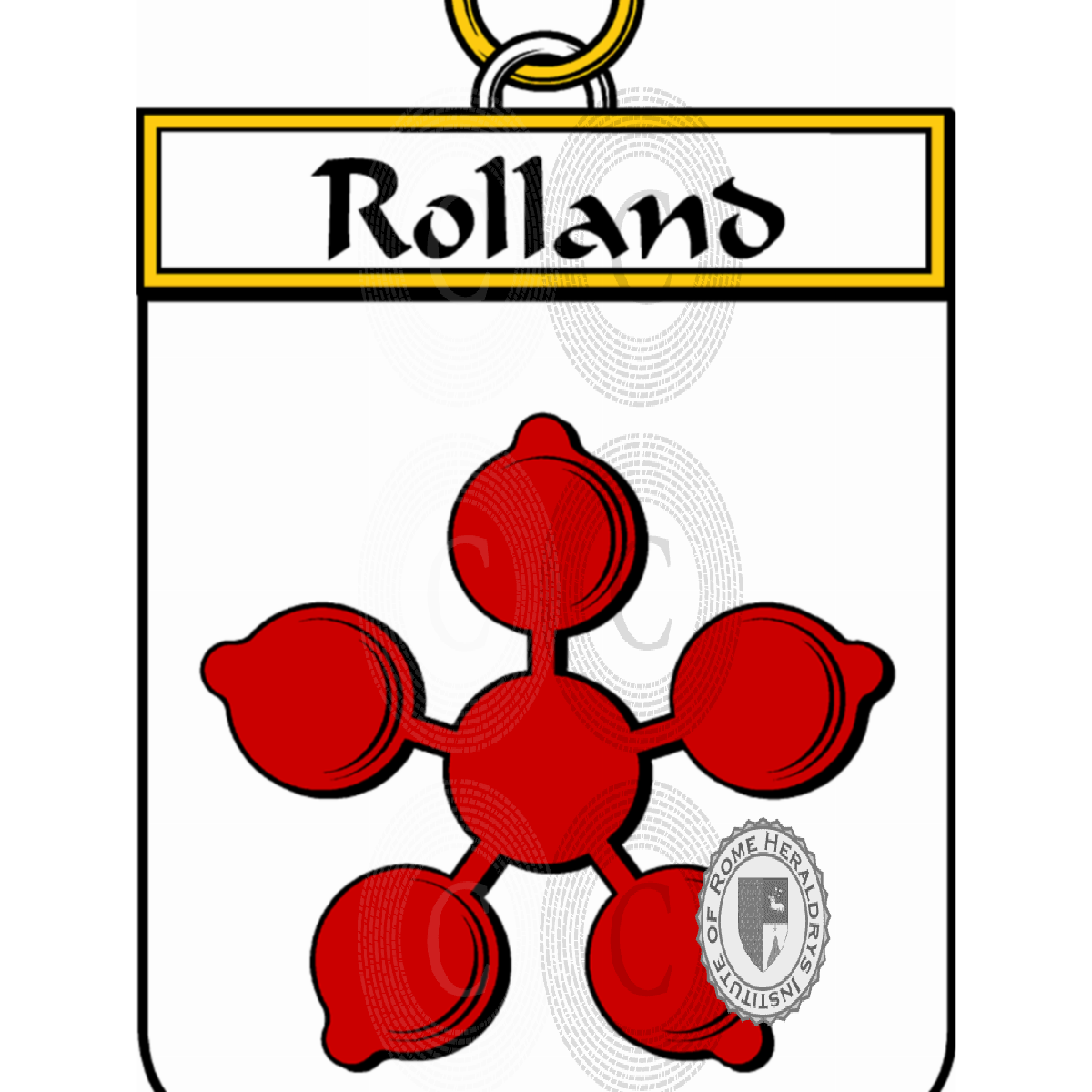 Escudo de la familiaRolland
