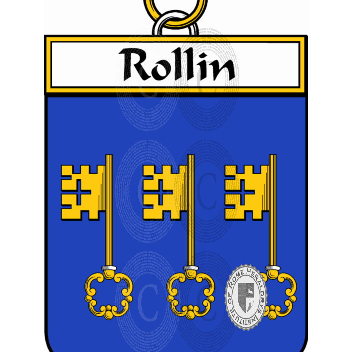 Escudo de la familiaRollin