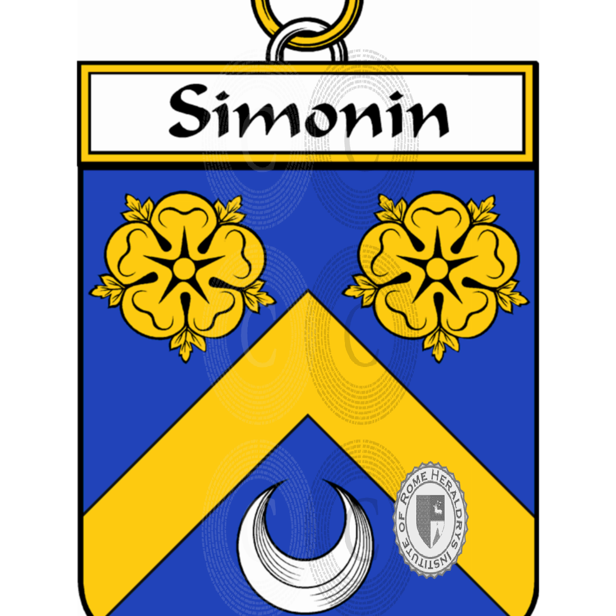 Coat of arms of familySimonin