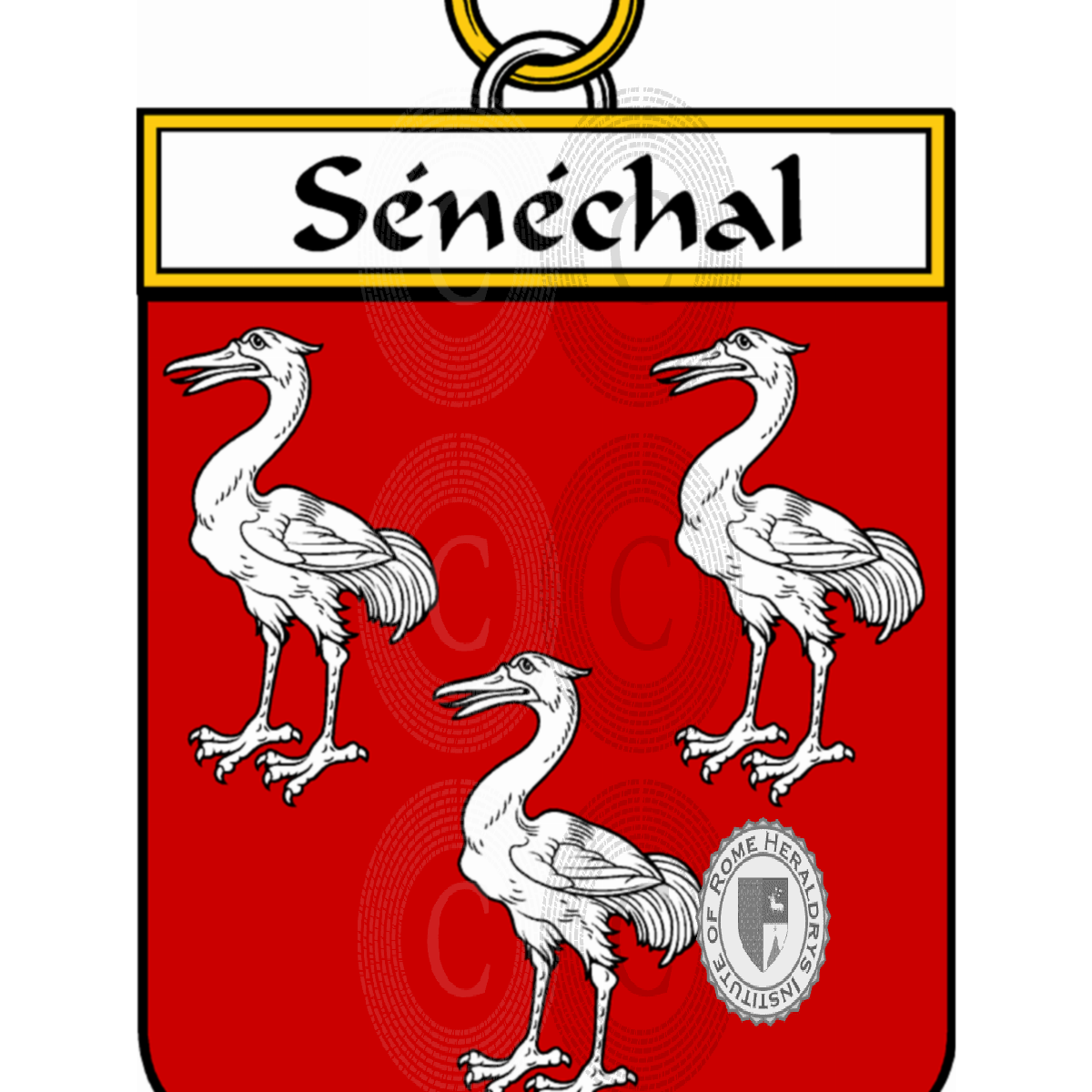 Escudo de la familiaSénéchal