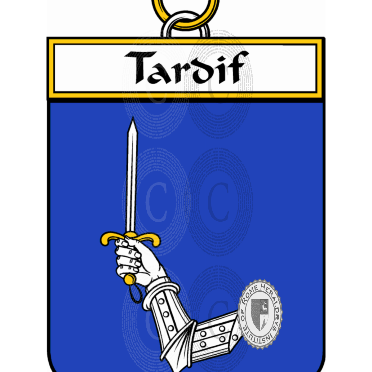 Escudo de la familiaTardif