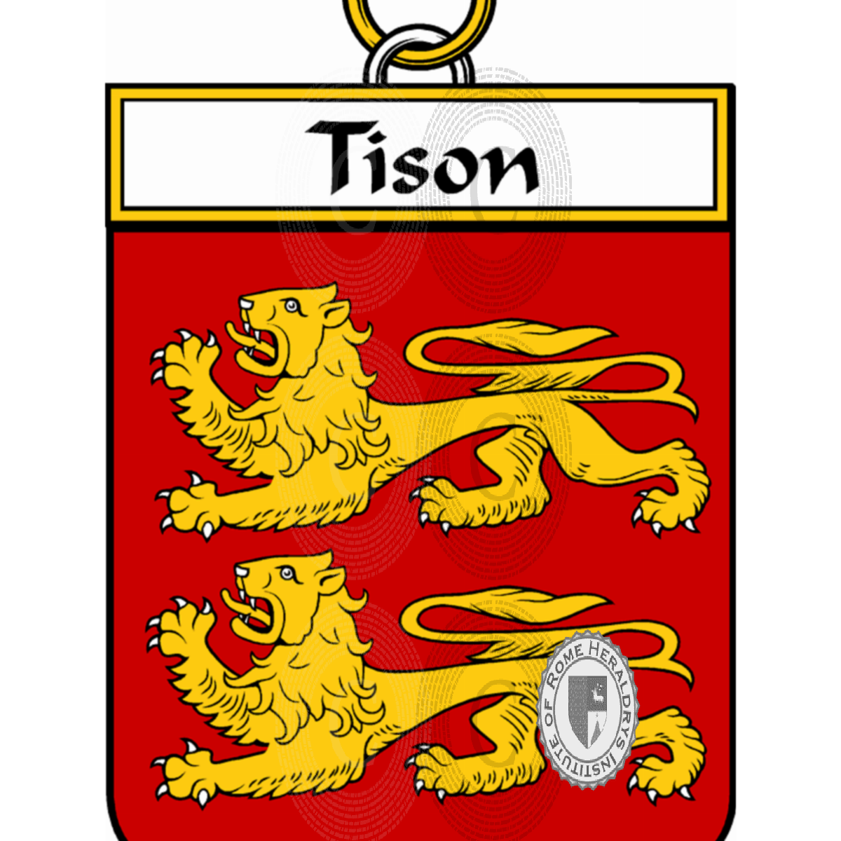 Coat of arms of familyTison
