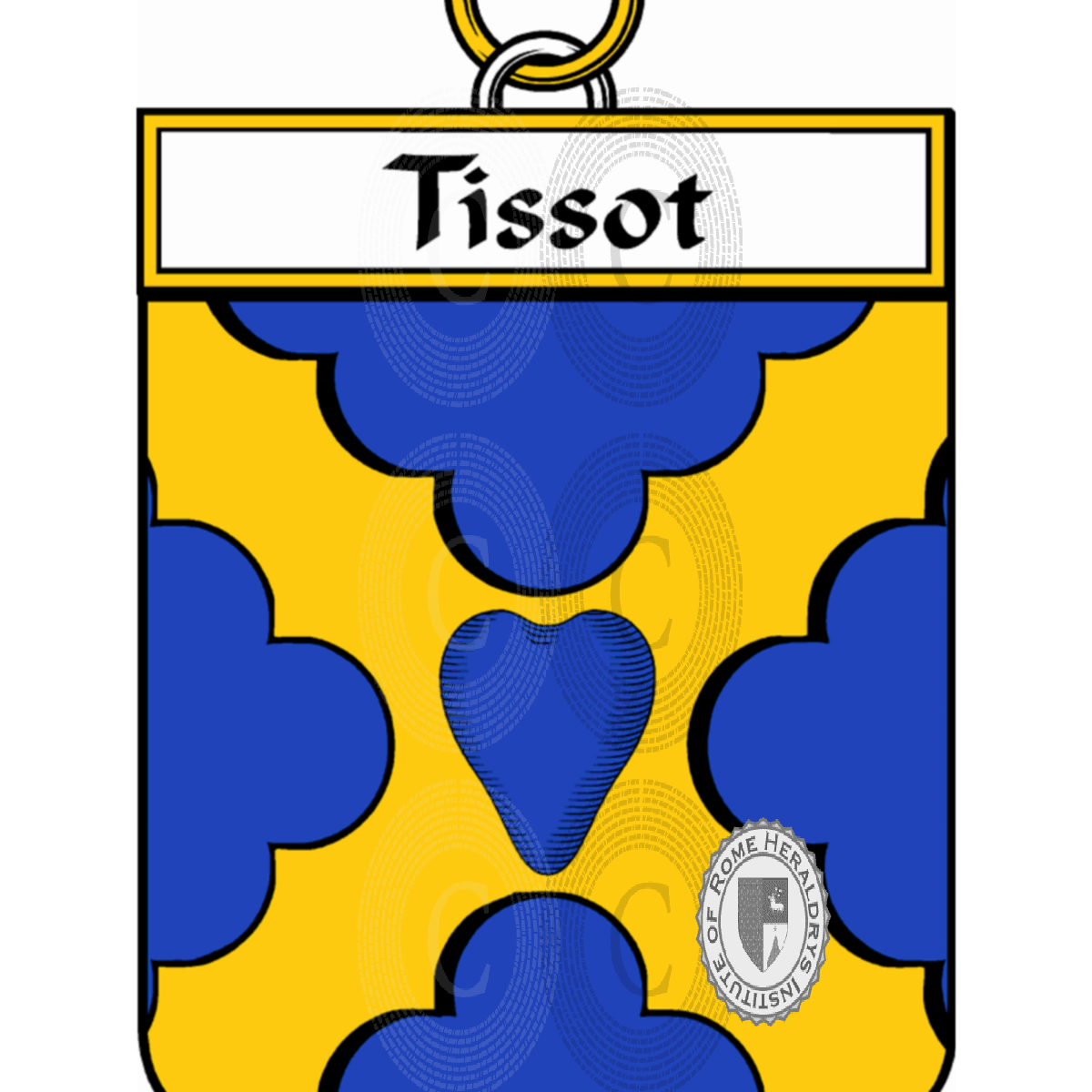 Coat of arms of familyTissot