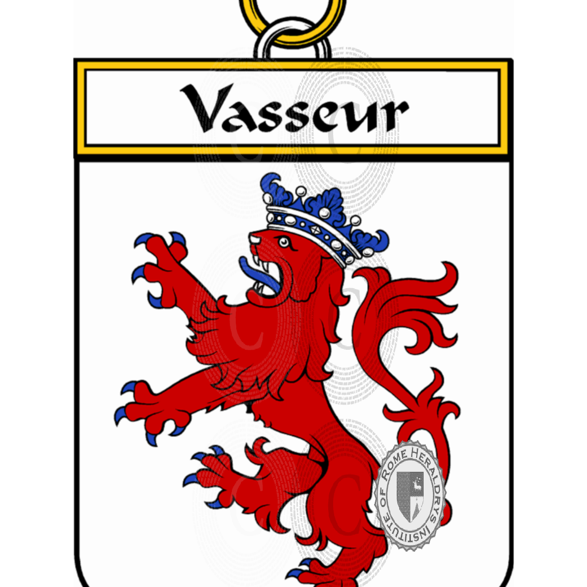 Coat of arms of familyVasseur