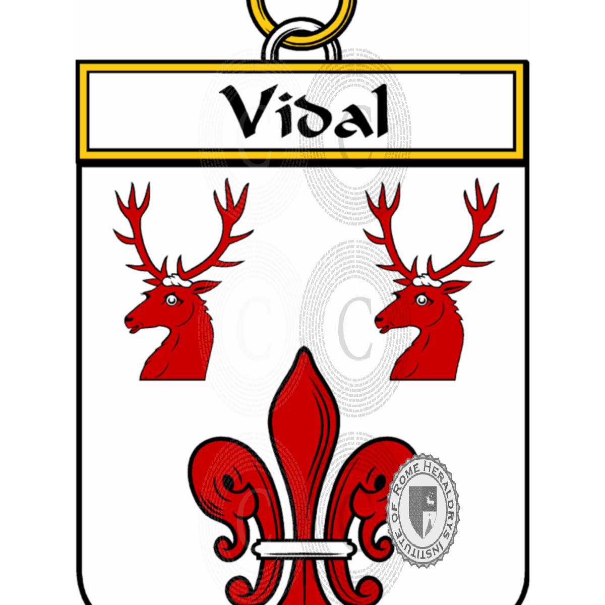 Escudo de la familiaVidal