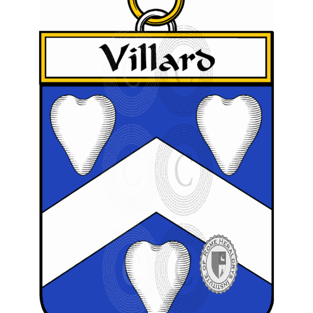 Escudo de la familiaVillard