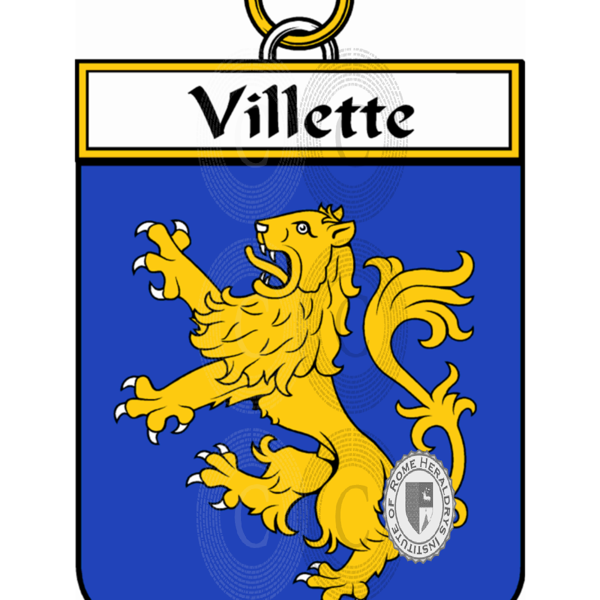 Coat of arms of familyVillette