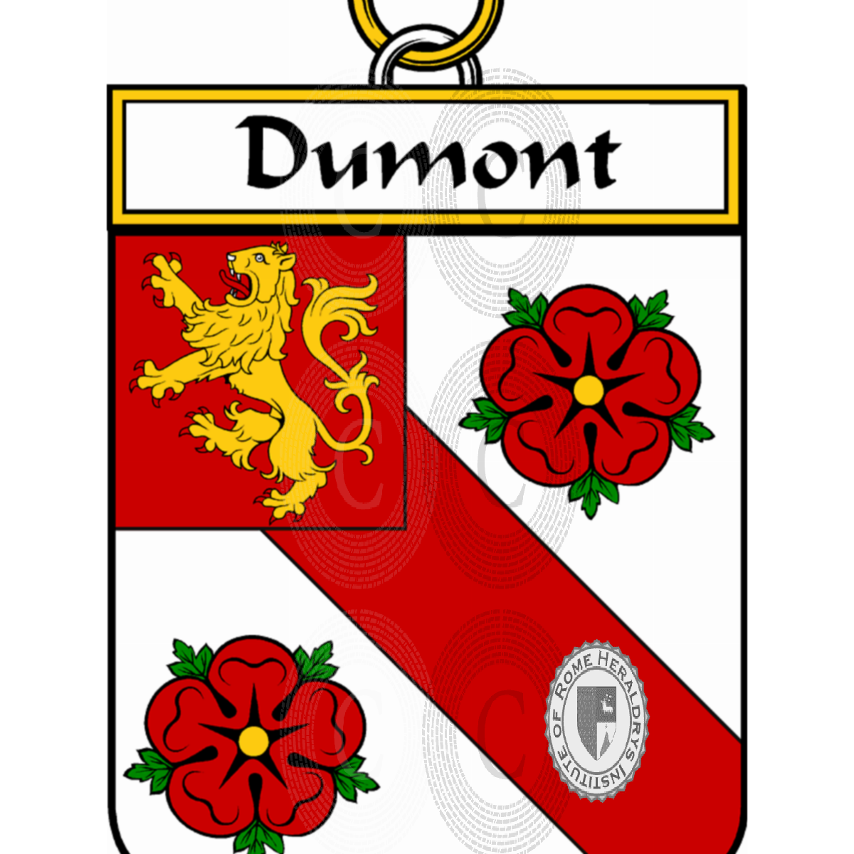 Escudo de la familiaDumont, du Mont,Dumont de Bostaquet,Dumont de Chassart,Dumont de Valdajou