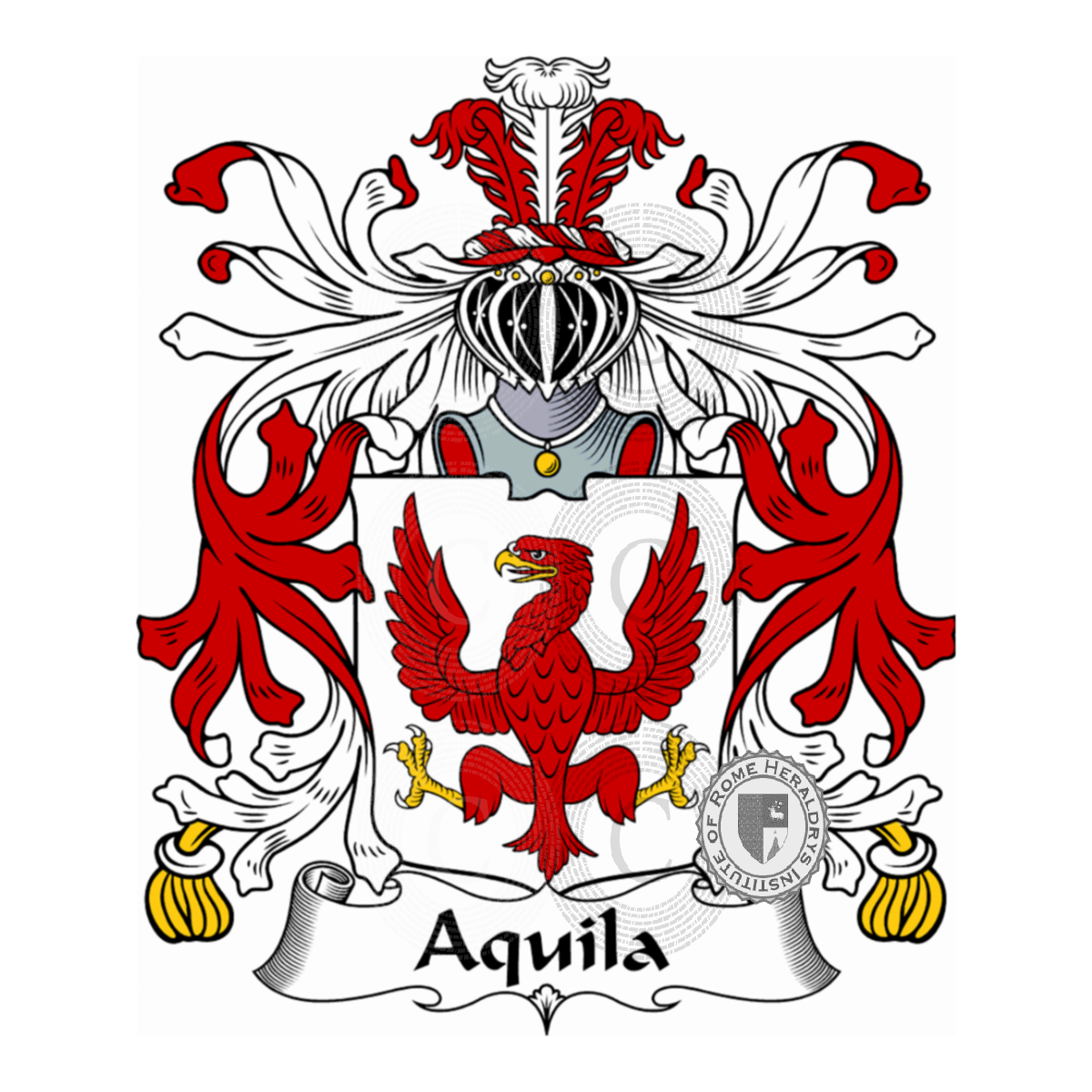 Coat of arms of familyAquila
