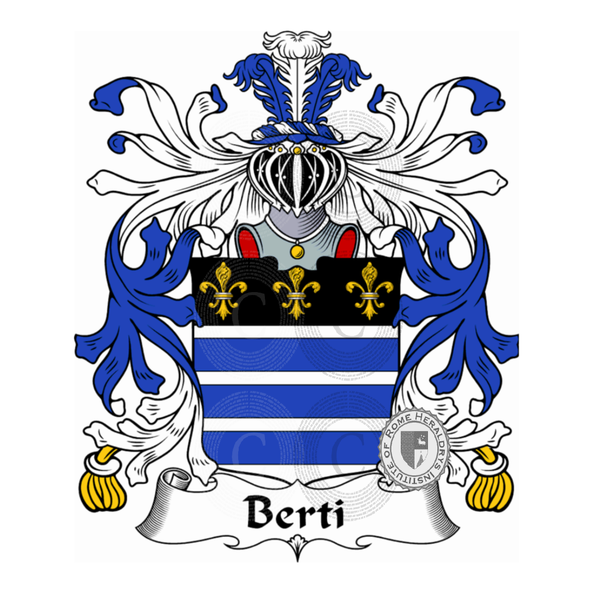 Wappen der FamilieBerti, Bertinazzo,Betti,Brunacci