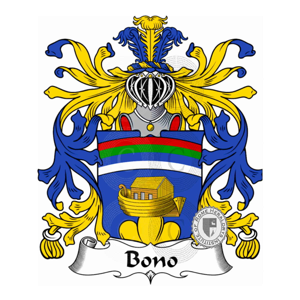 Escudo de la familiaBono, Buono