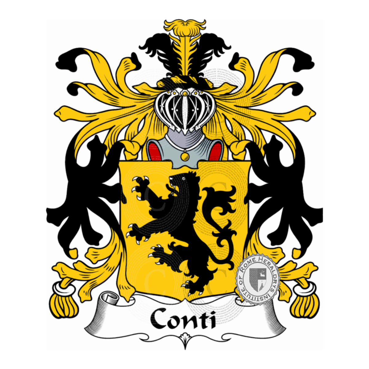 Brasão da famíliaConti, Conte (del),Conti (del)