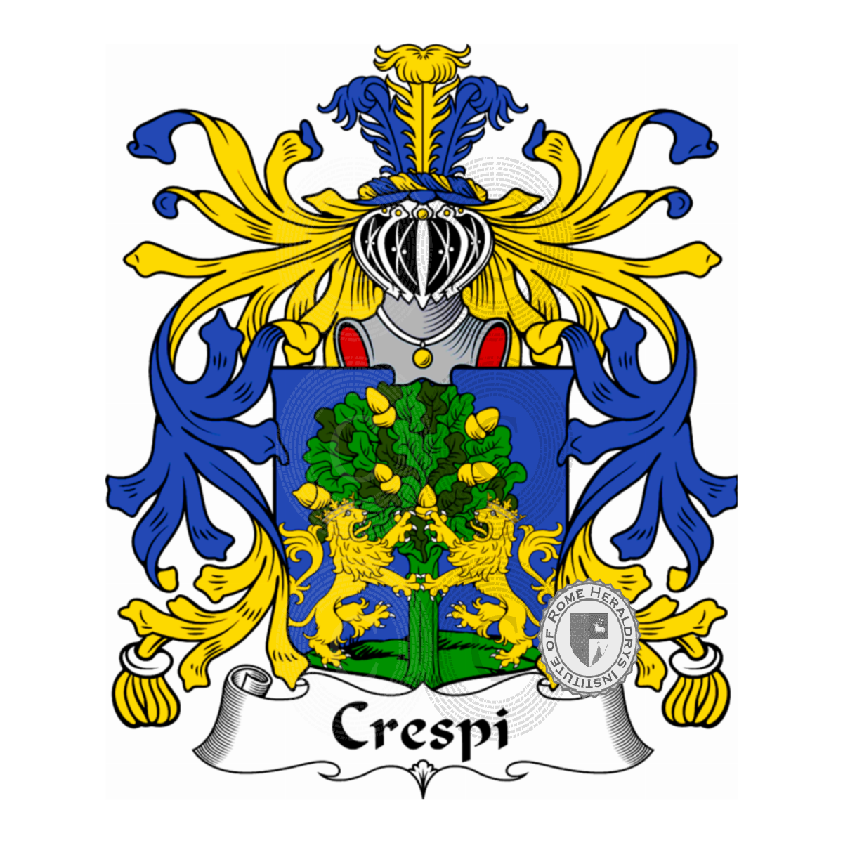Coat of arms of familyCrespi