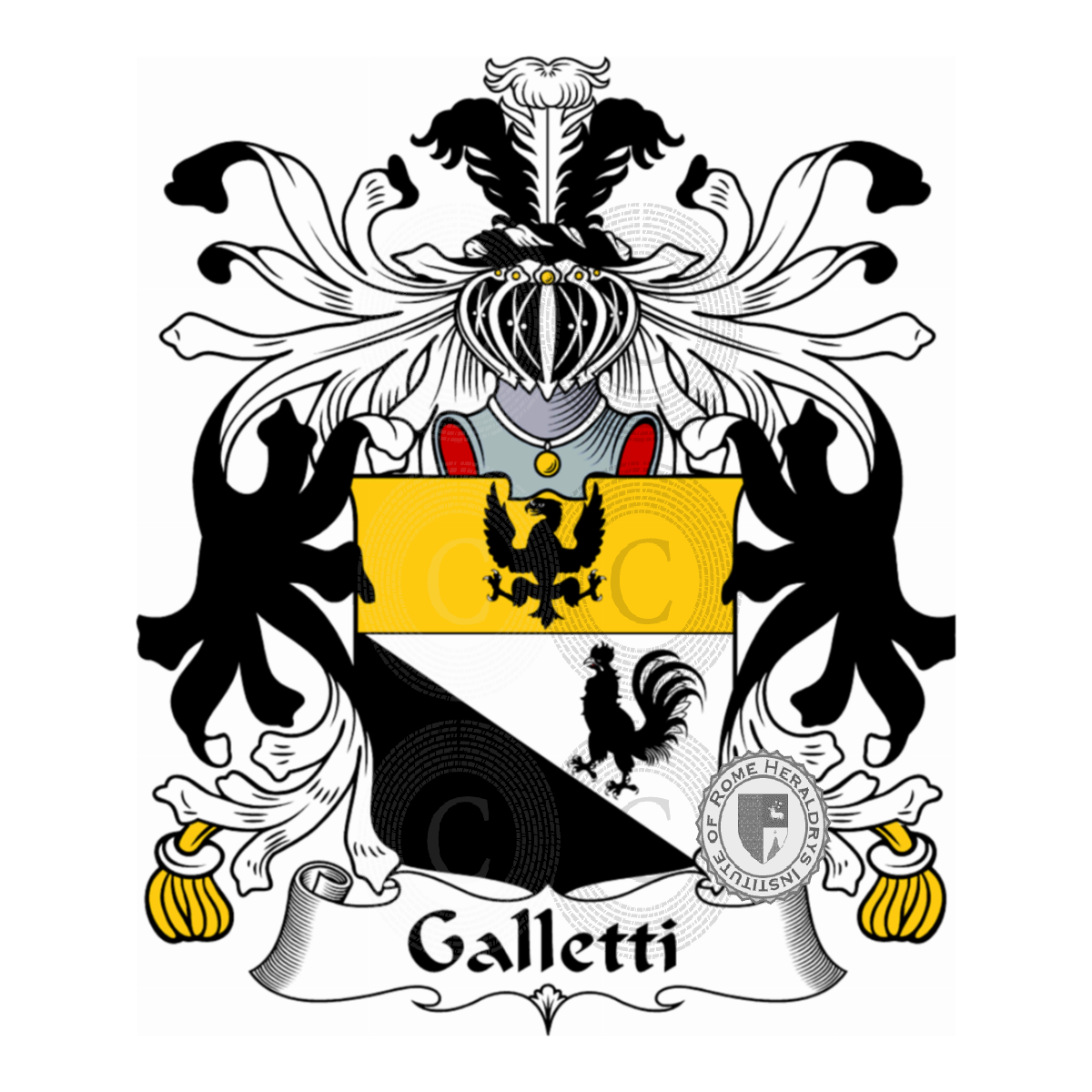Escudo de la familiaGalletti